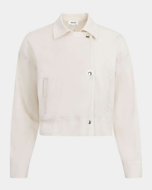 Destiny Cropped Canvas Jacket